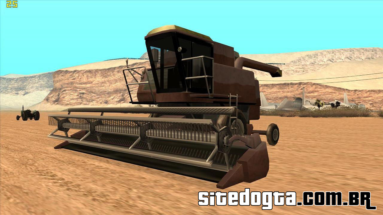 Veiculo COMBINE HARVESTER GTA San Andreas Site do GTA